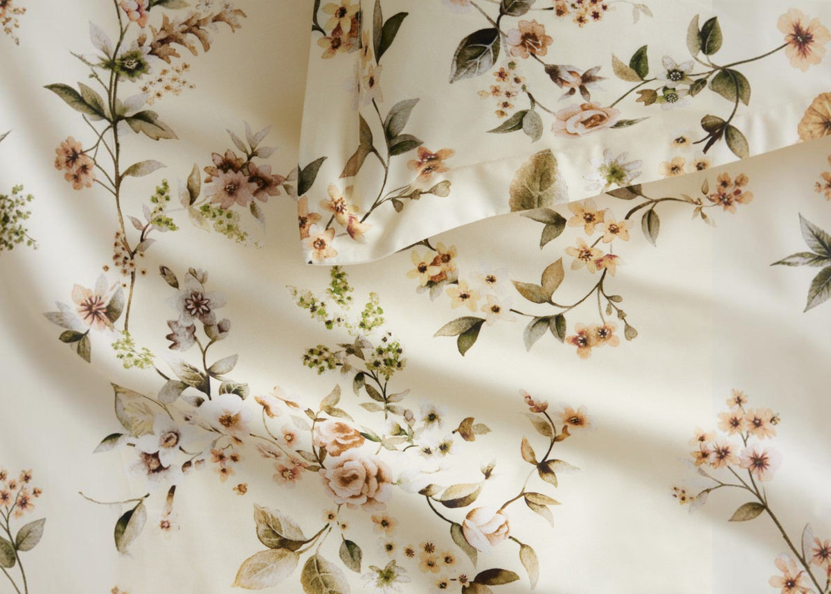 Allegra Duvet Cover Set in Buttermilk