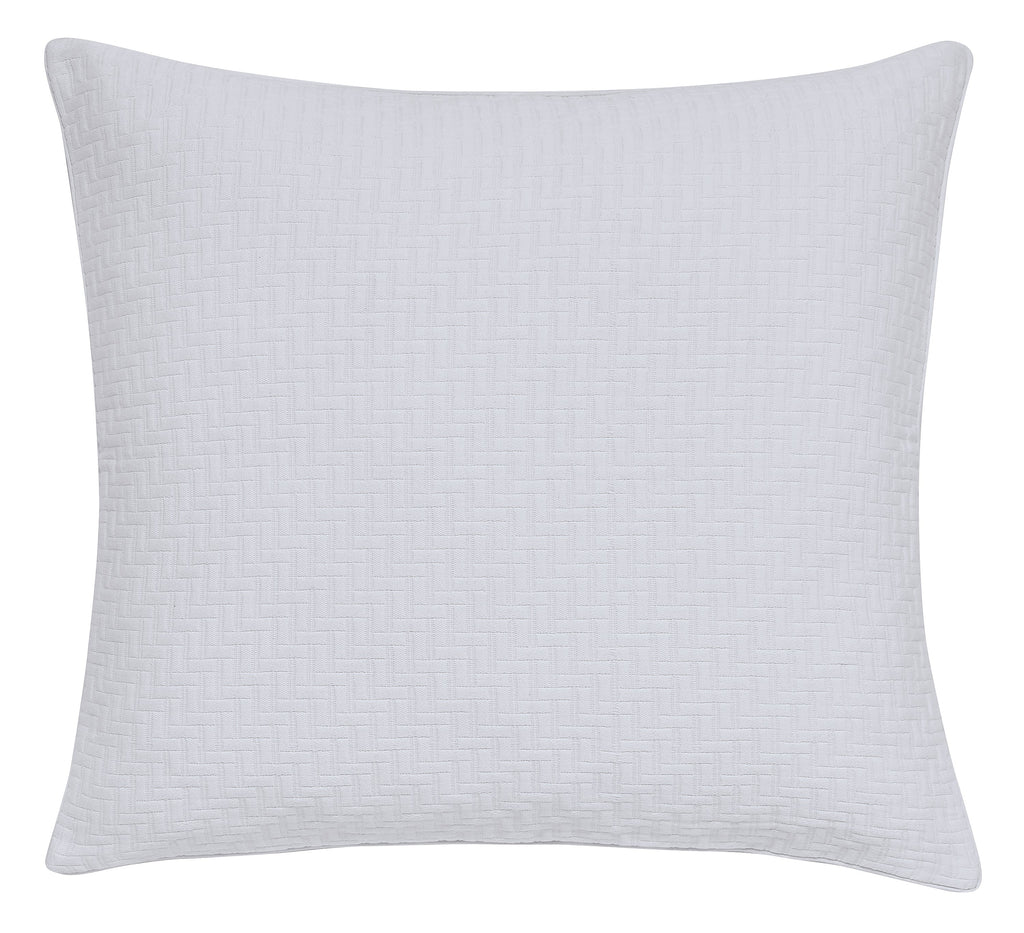 Bedeck of Belfast "Andaz" Cushion in White