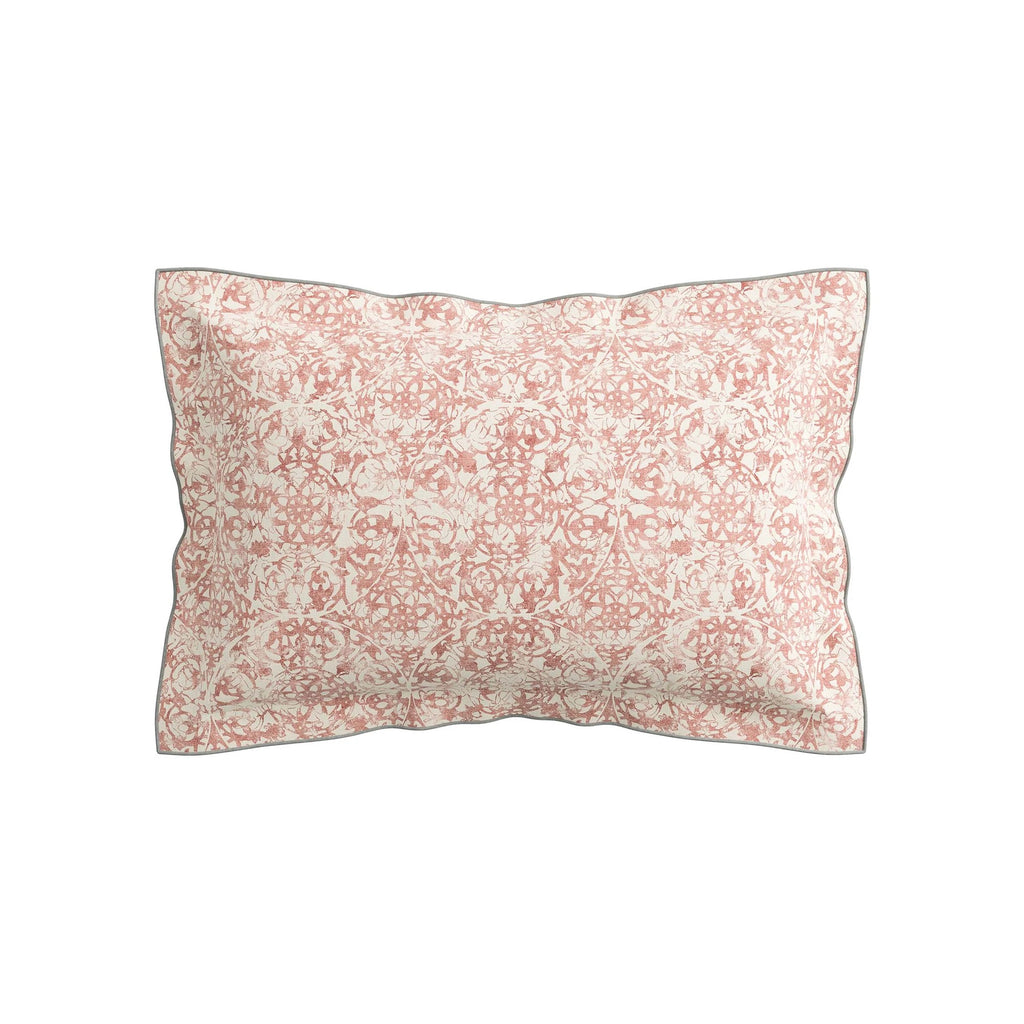 Celina Duvet Cover Set in Coral