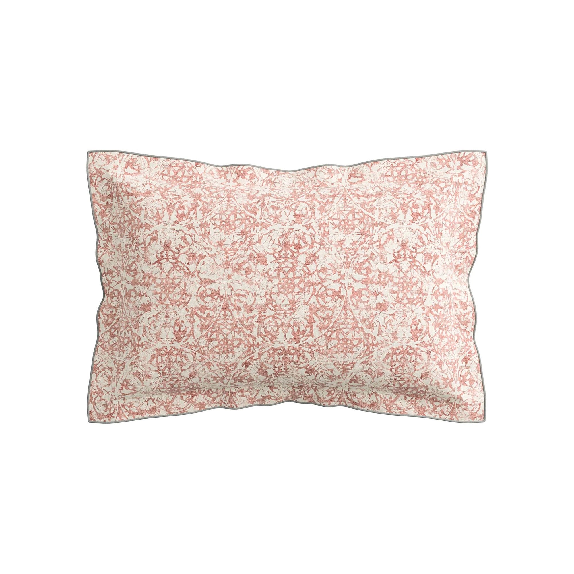 Celina Duvet Cover Set in Coral