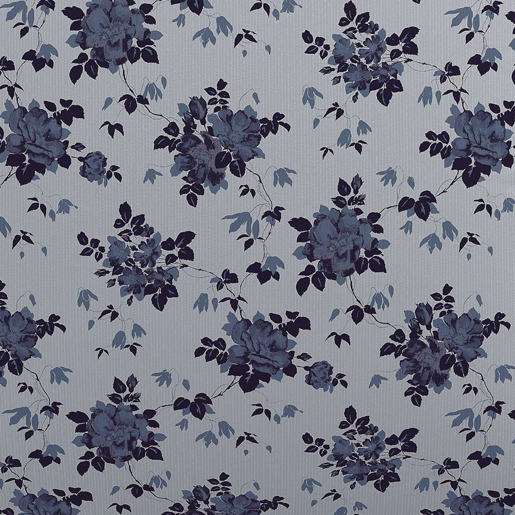 Freya Duvet Cover Set in Indigo