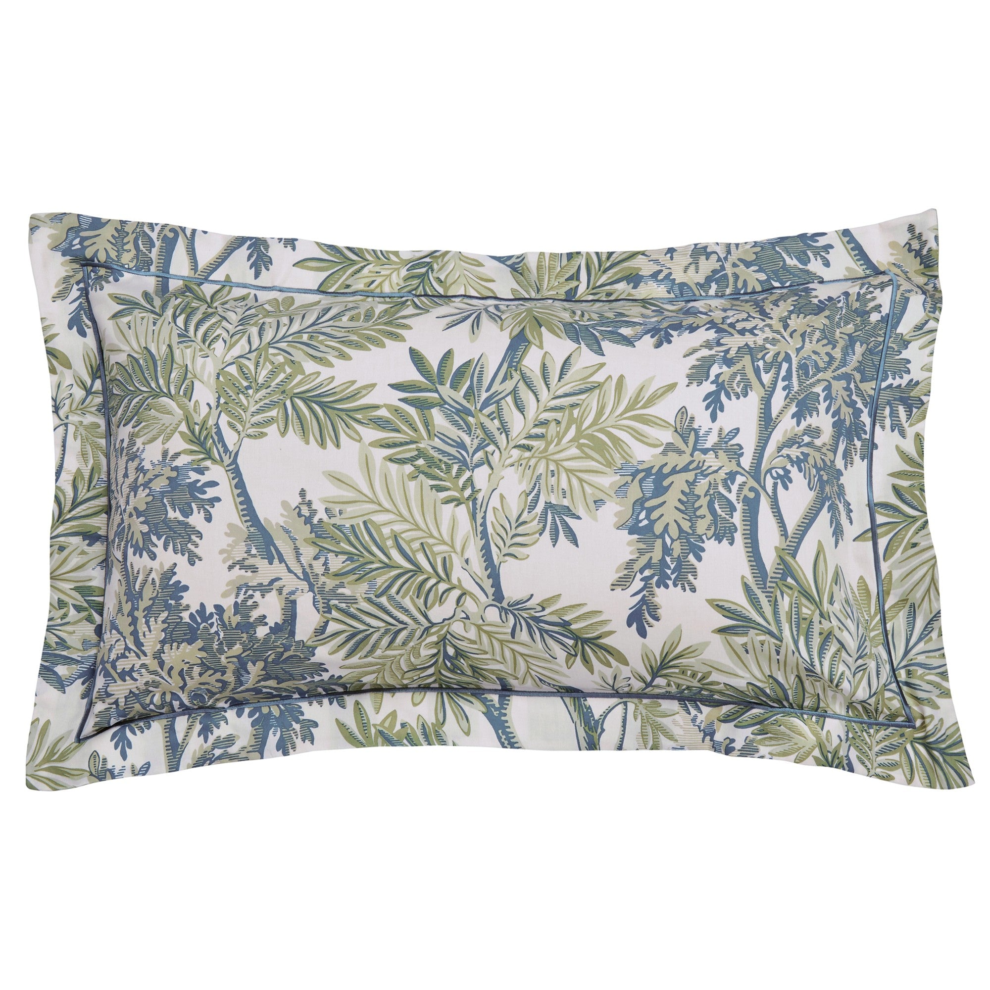 Tapestry Duvet Cover Set in Blue
