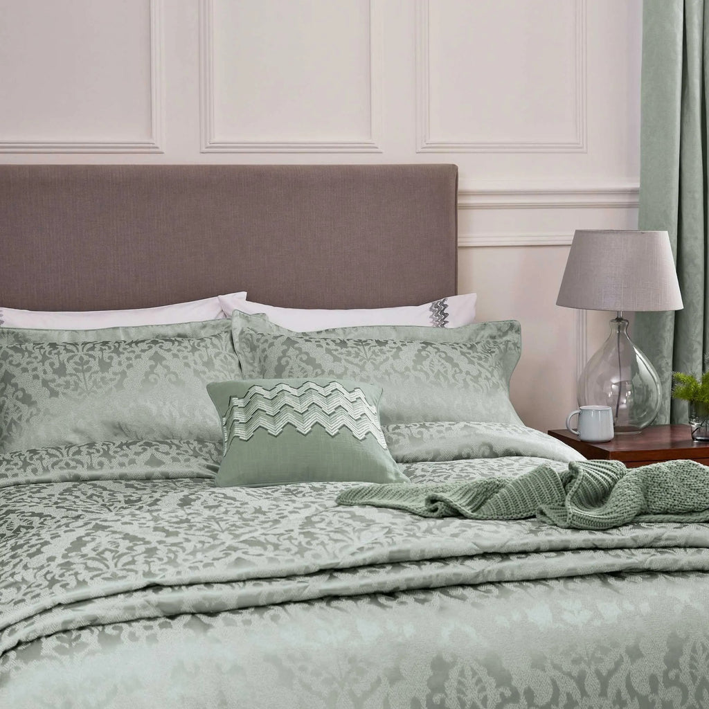 Kadir Duvet Cover Set in Sage