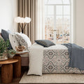 Bedeck of Belfast "Nena" Duvet Cover Set in Denim