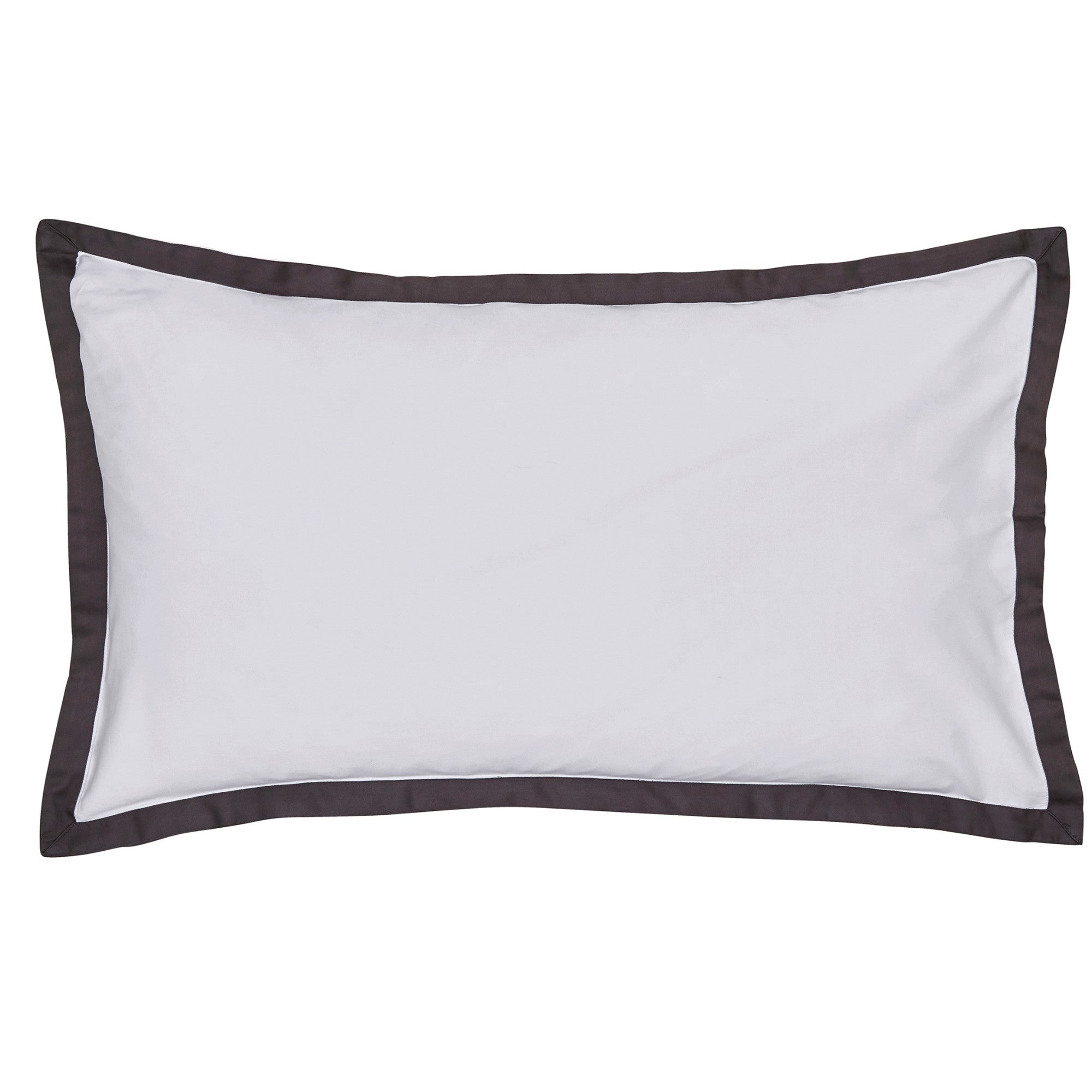 Olenna Duvet Cover Set in Charcoal/White