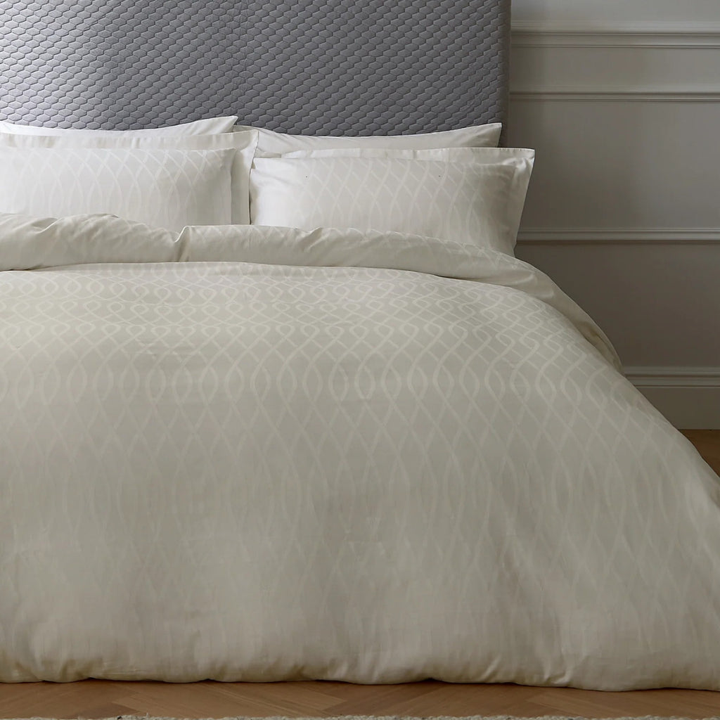 Bedeck of Belfast "Ravello" Duvet Cover Set in Chalk