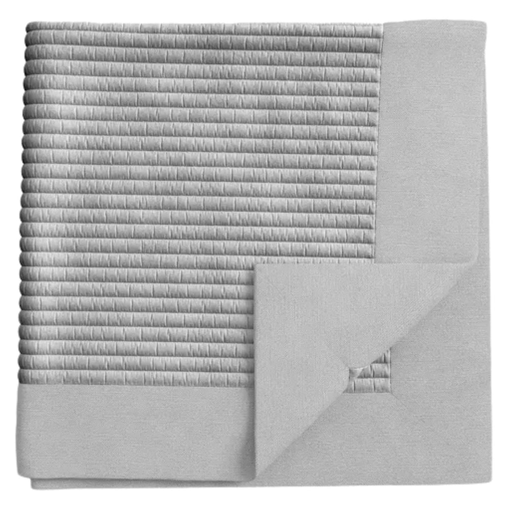 Sefa Quilted Throw in Silver