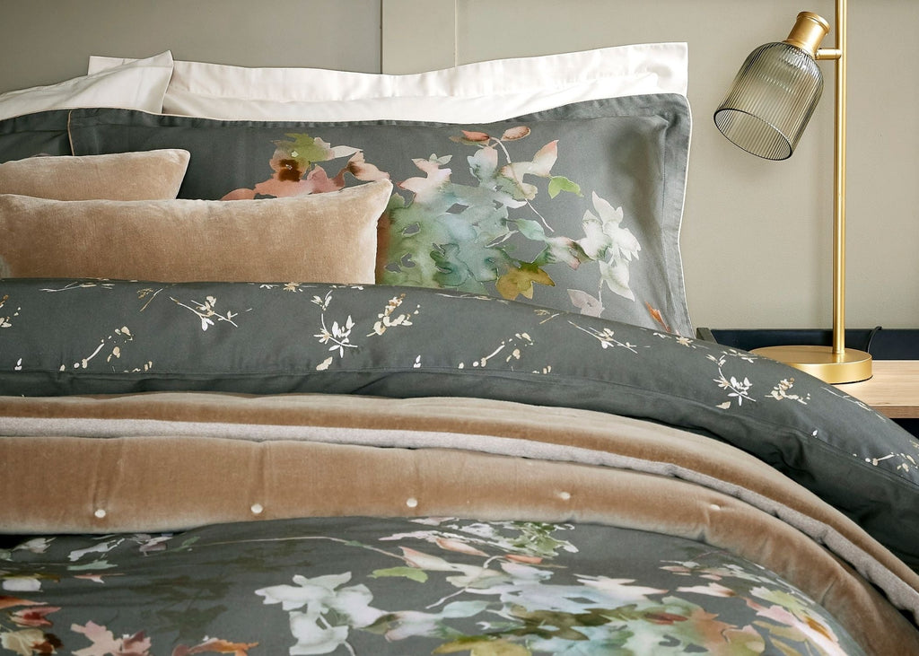 Christy "Botanical" Comforter Sets in Forest