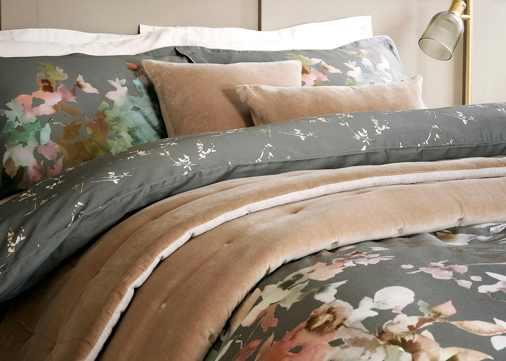 Christy "Botanical" Comforter Sets in Forest