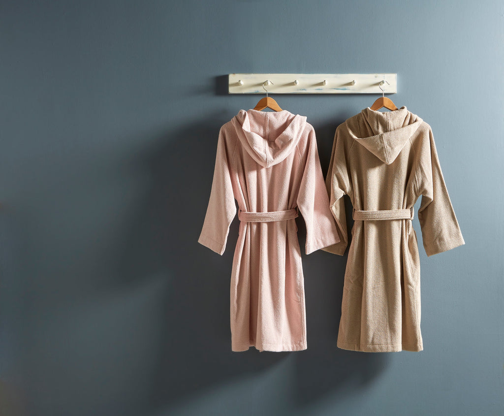 Christy "Brixton" Bathrobes in Pebble