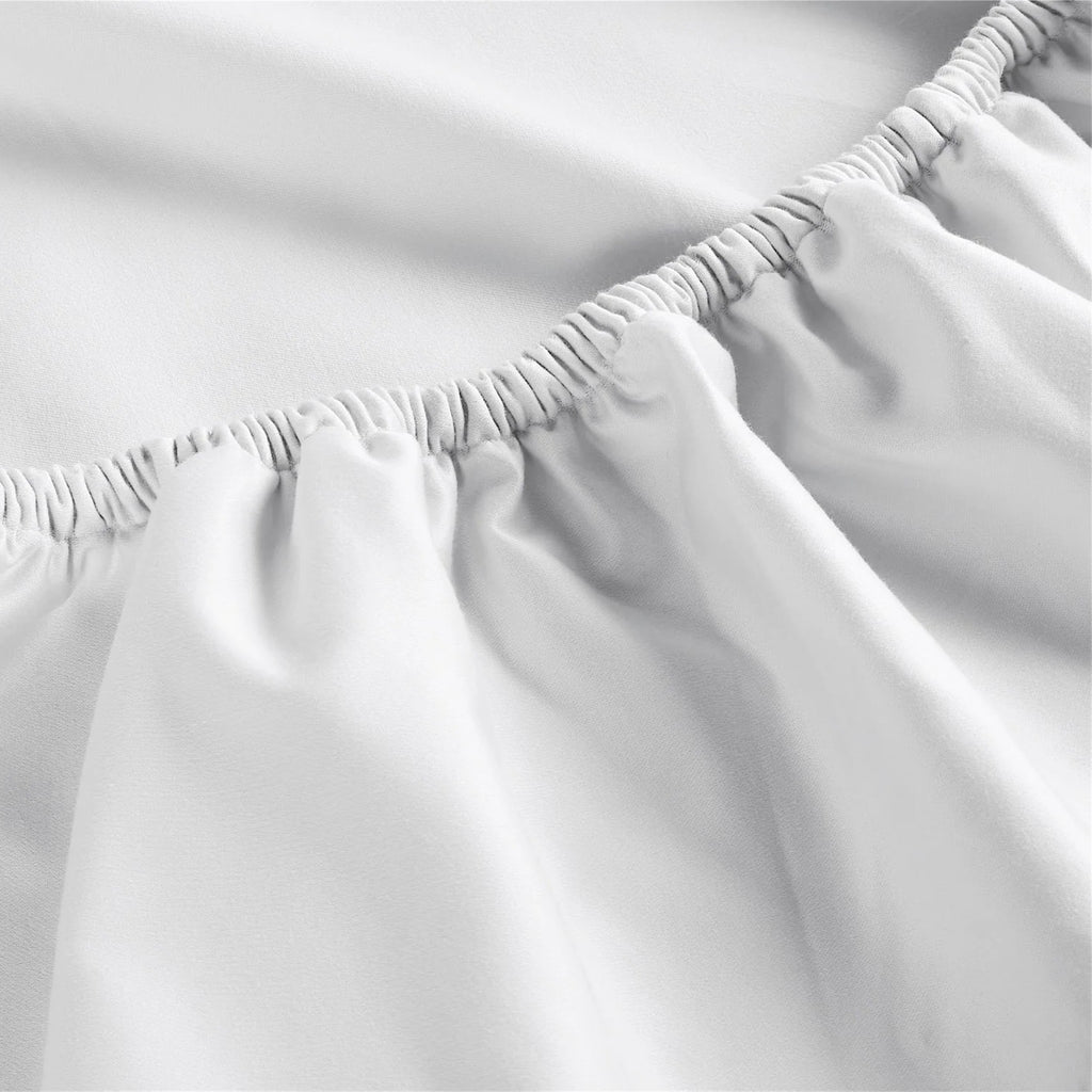 Christy "500TC Hygro Cotton Sateen" Bed Linen with White boarder Stitch