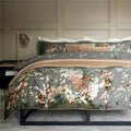 Christy "Botanical" Duvet Cover Sets in Forest