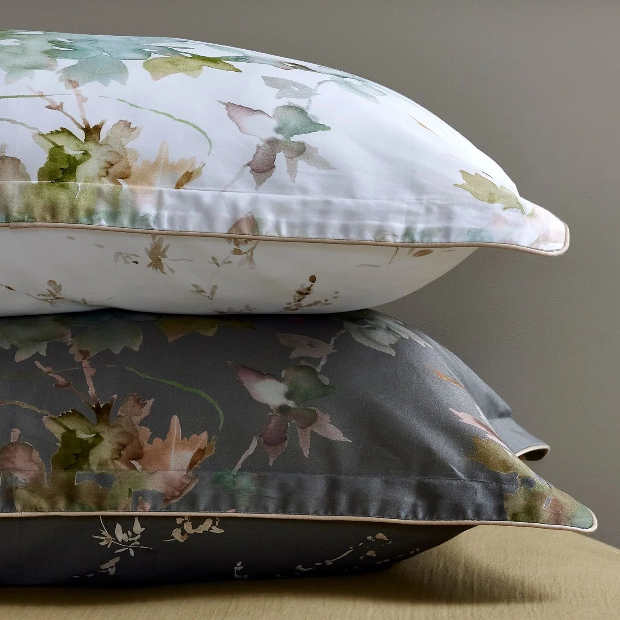 Christy "Botanical" Duvet Cover Sets in Sage