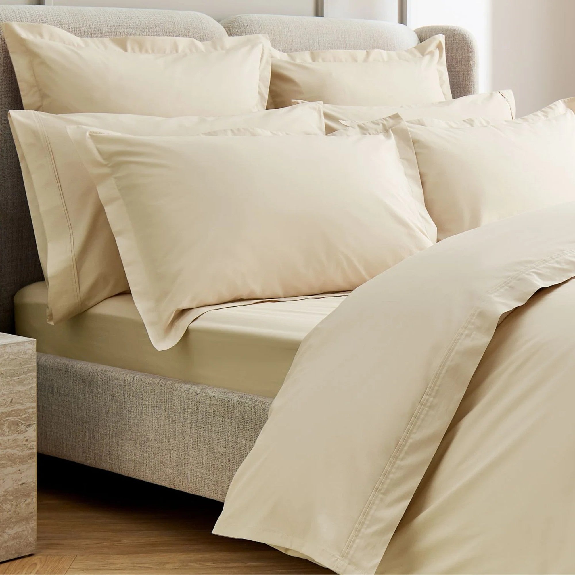 Christy "Chelsea" 200TC Egyptian Cotton Bed Linen in Birch