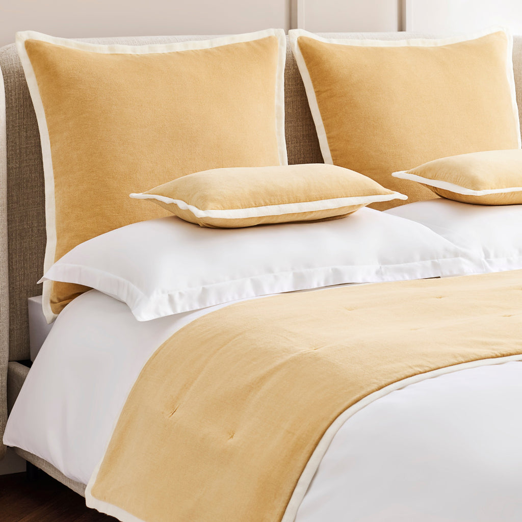 Eltham Decorative Filled Cushion in Camel