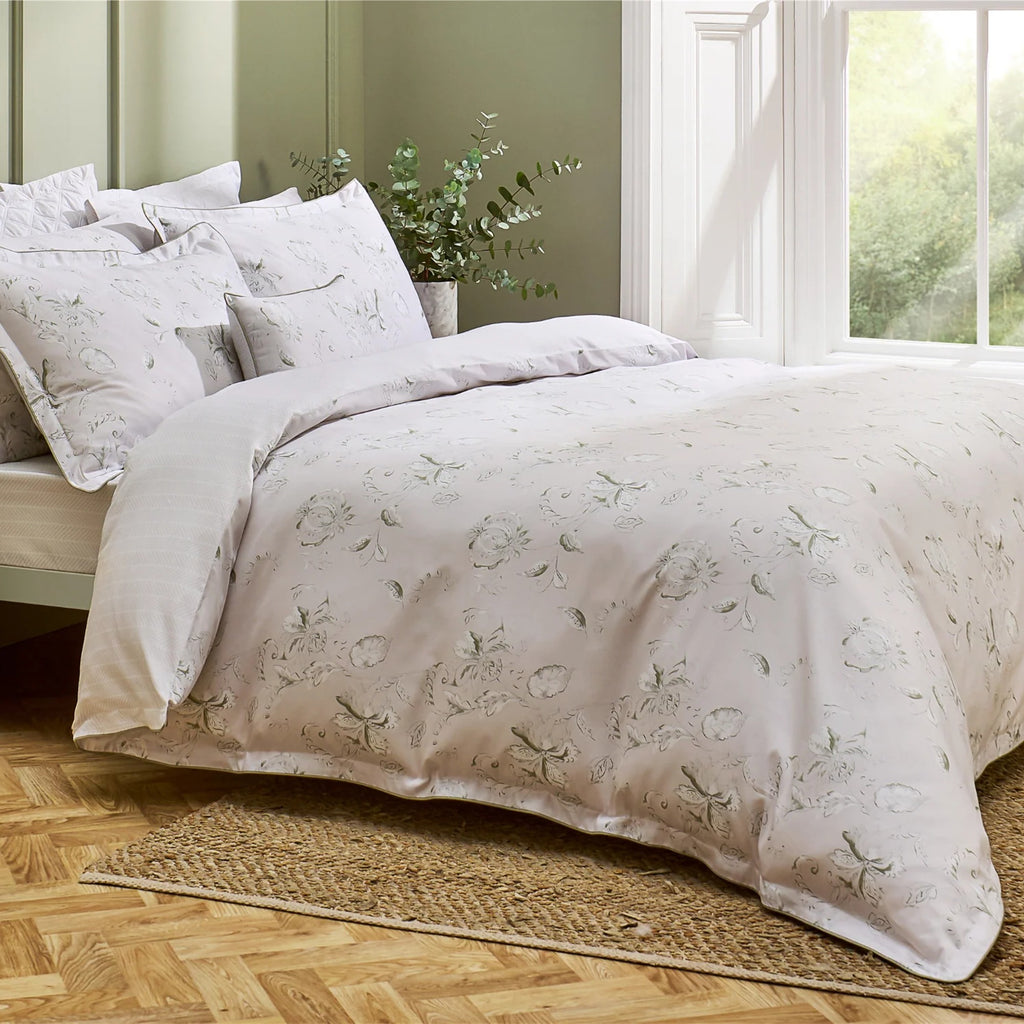 Christy "Hatton" Duvet Cover Set in Sage