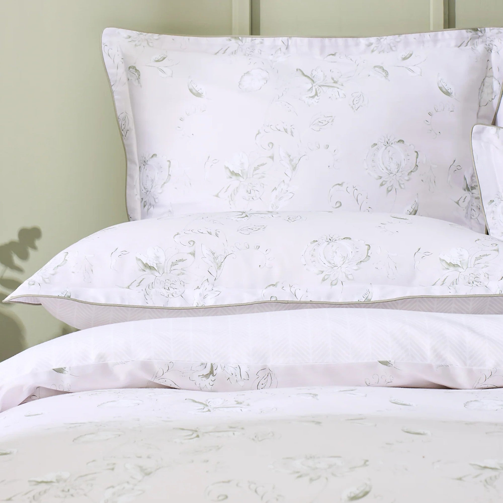 Christy "Hatton" Duvet Cover Set in Sage