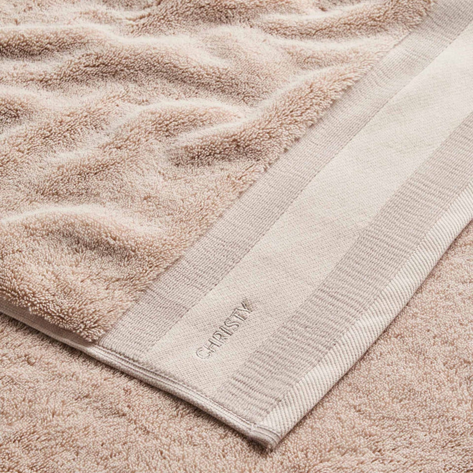 Christy "Signature" Bath Towels Collection in Shell Pink