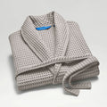Christy "Waffle" Bathrobe in Grey