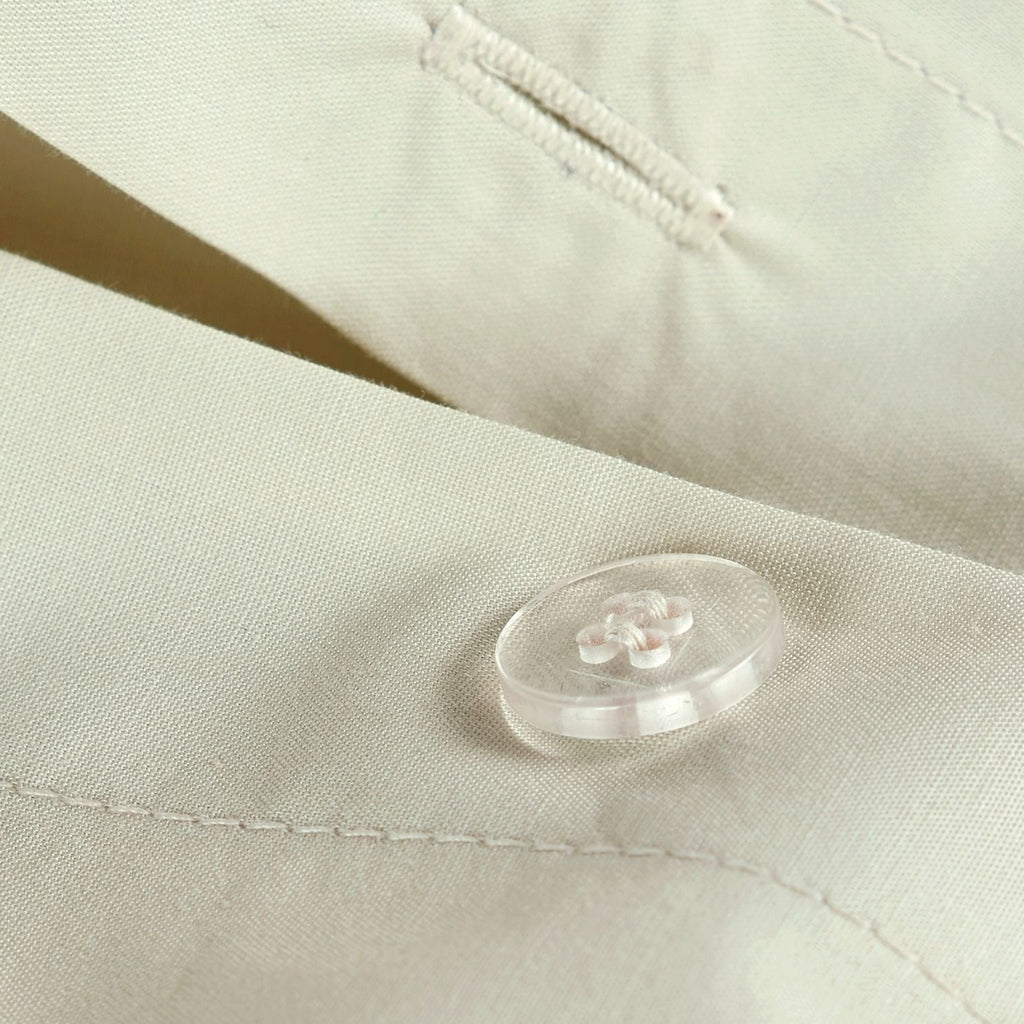 200TC Organic Plain Dyed Sheets & Duvet Covers in Hazelnut