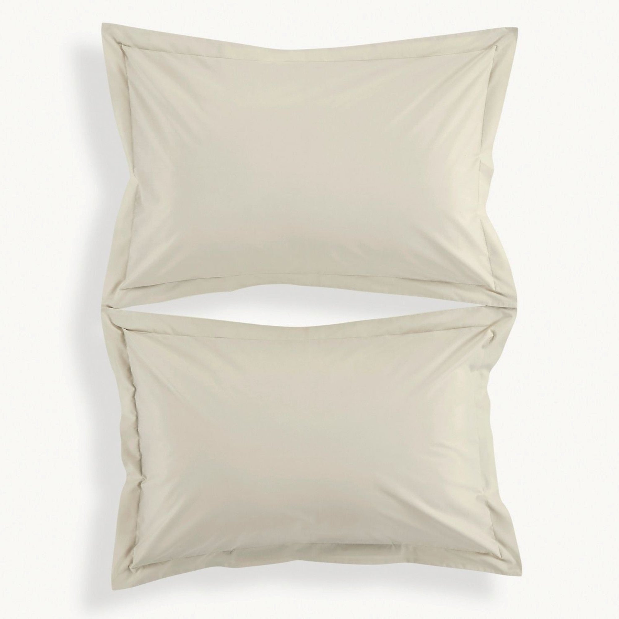 200TC Organic Plain Dyed Sheets & Duvet Covers in Hazelnut