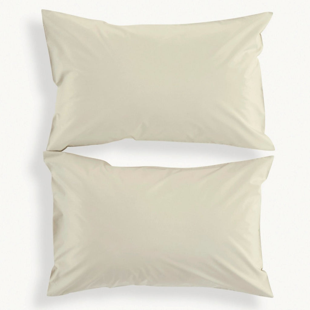 200TC Organic Plain Dyed Sheets & Duvet Covers in Hazelnut