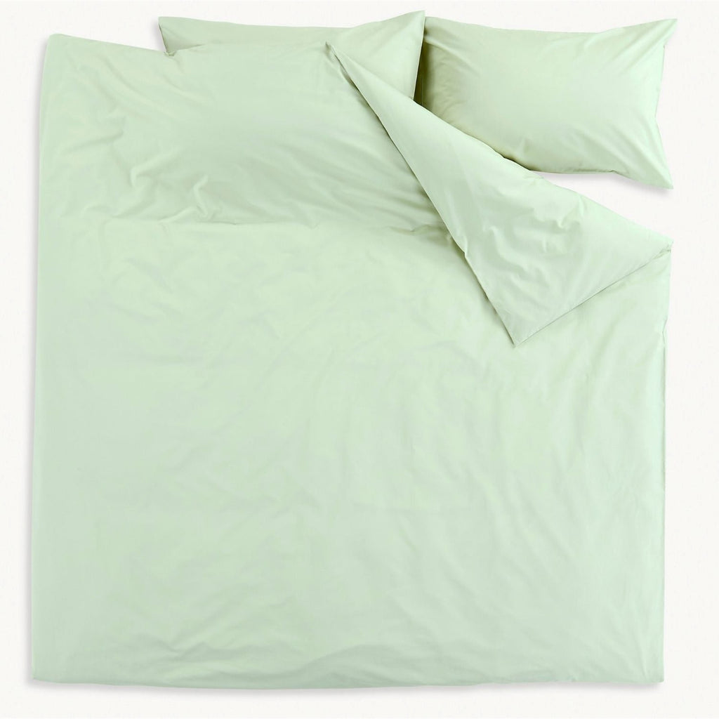 200 TC Organic Fitted Sheet in Sage