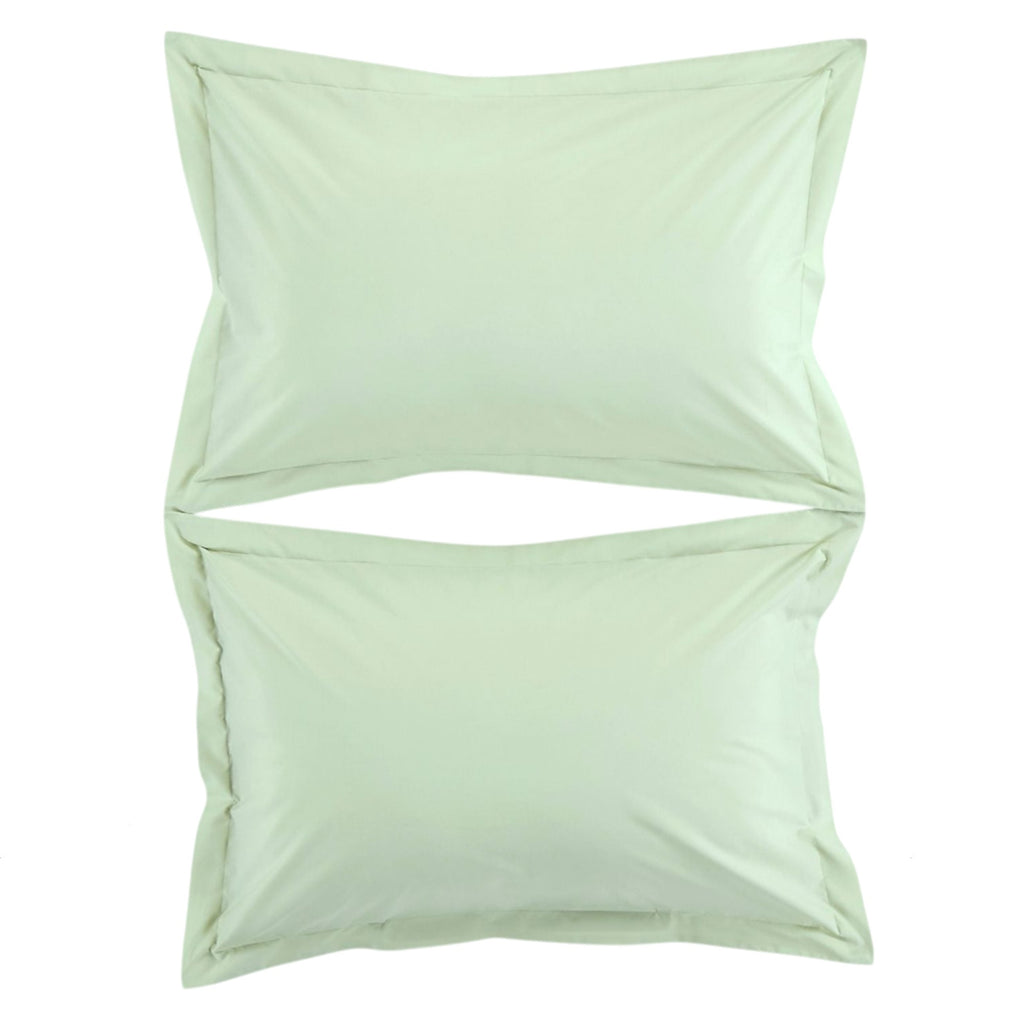 200 TC Organic Fitted Sheet in Sage