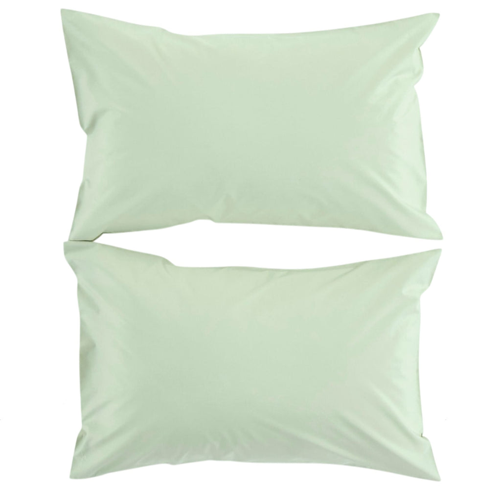 200 TC Organic Fitted Sheet in Sage