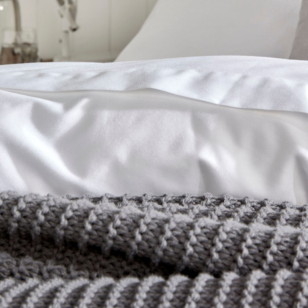 400TC Sateen Flat Sheet in White