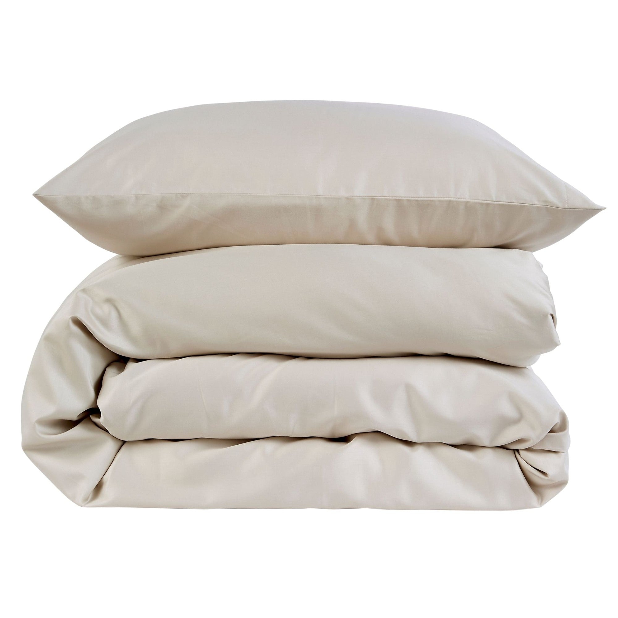 400TC Sateen Flat Sheet in Off White