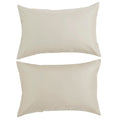 400TC Sateen Pillowcase in Off White