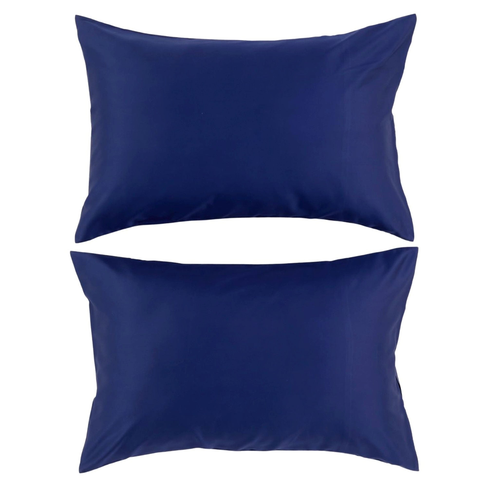 400 TC Sateen Plain Dyed Sheets in Navy