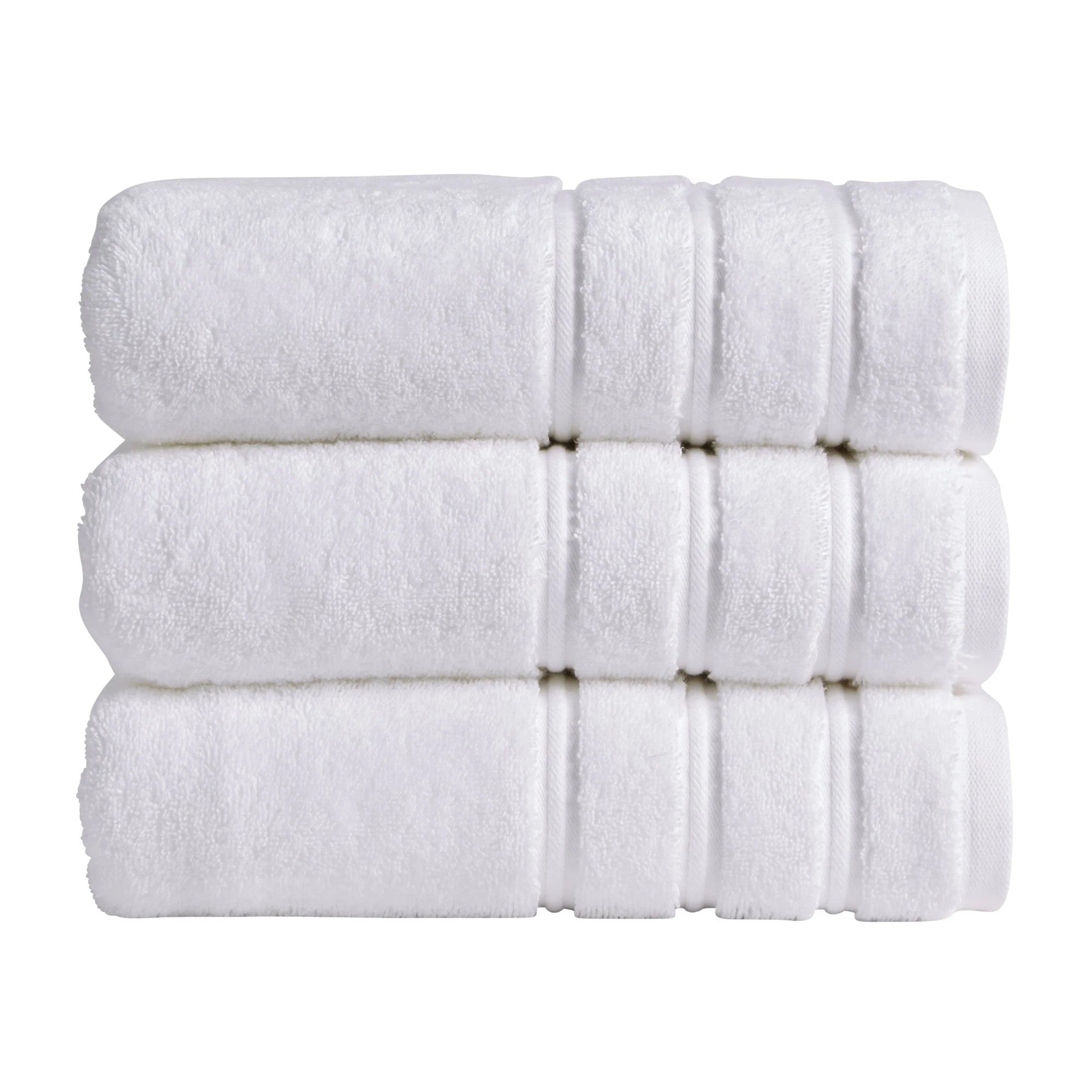 Christy "Antalya" Bath Towels Collection in White