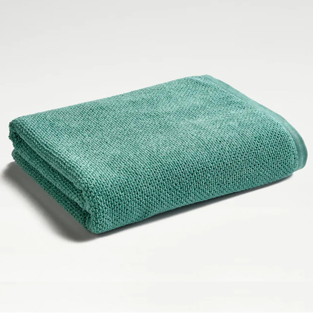Christy "Brixton" Bath Towels Collection in Mineral Green