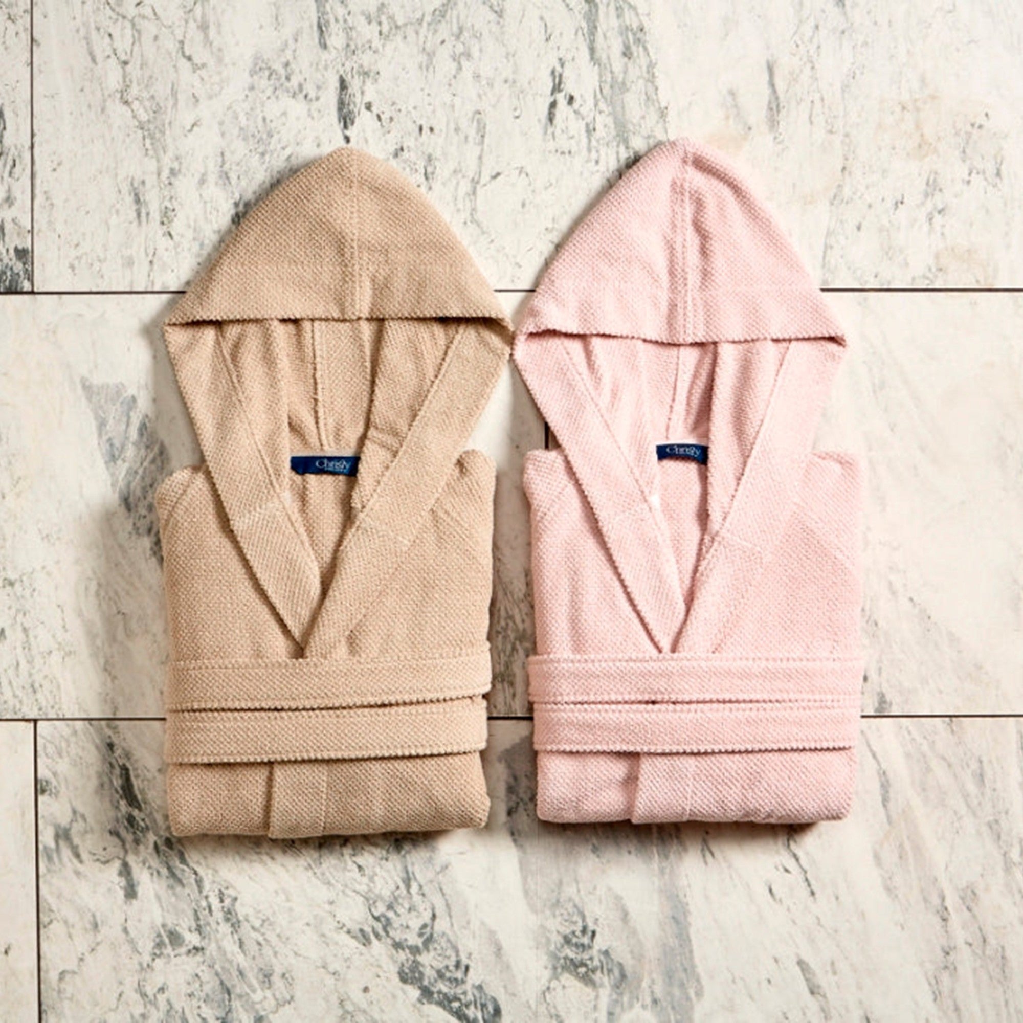Christy "Brixton" Bathrobes in Pebble