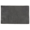 Christy "Deep Pile Rubber Back Tufted Bath Rug" in Ash Grey