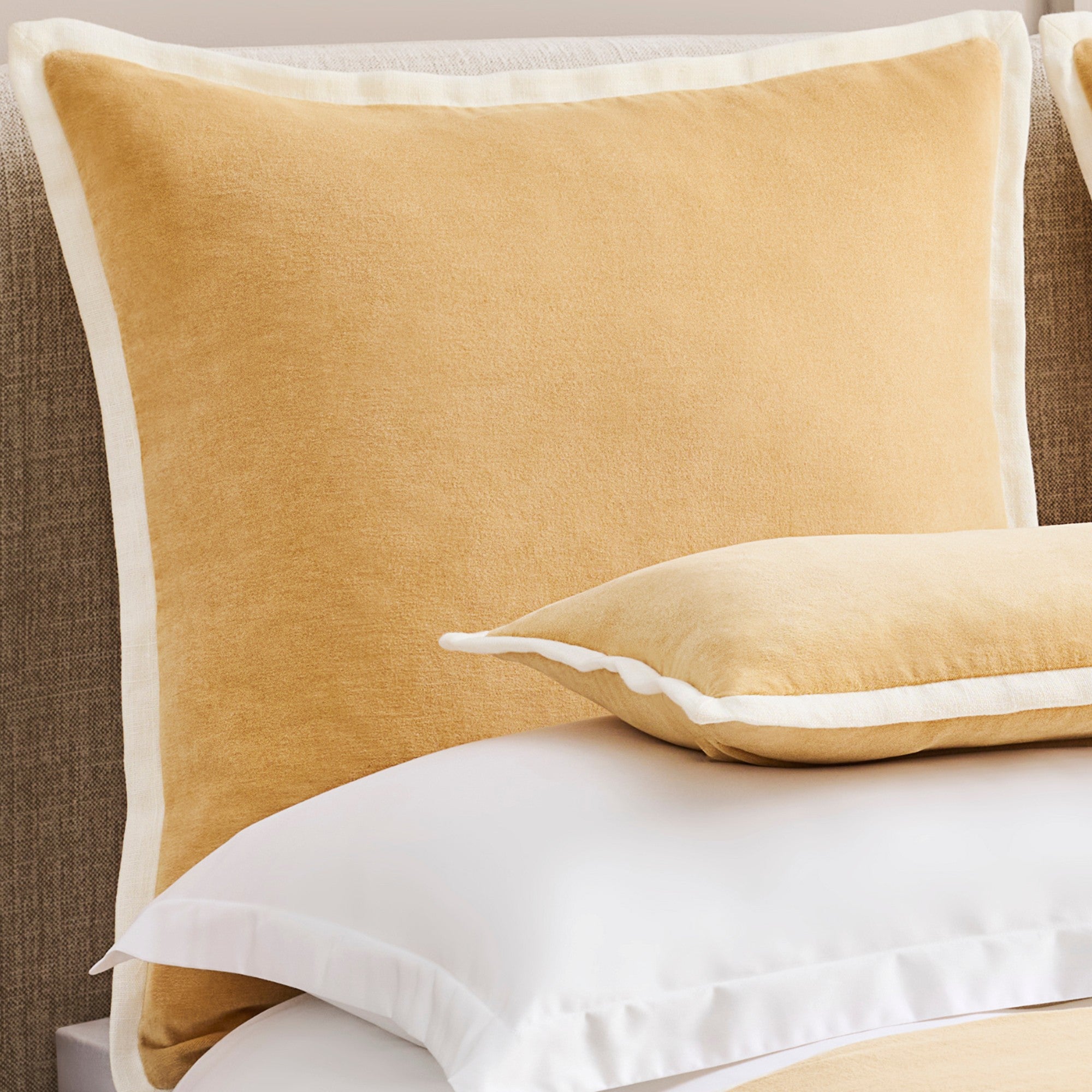 Eltham Cushion Cover in Camel