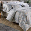 Jacobean 11 Pcs Comforter Set in Duck Egg