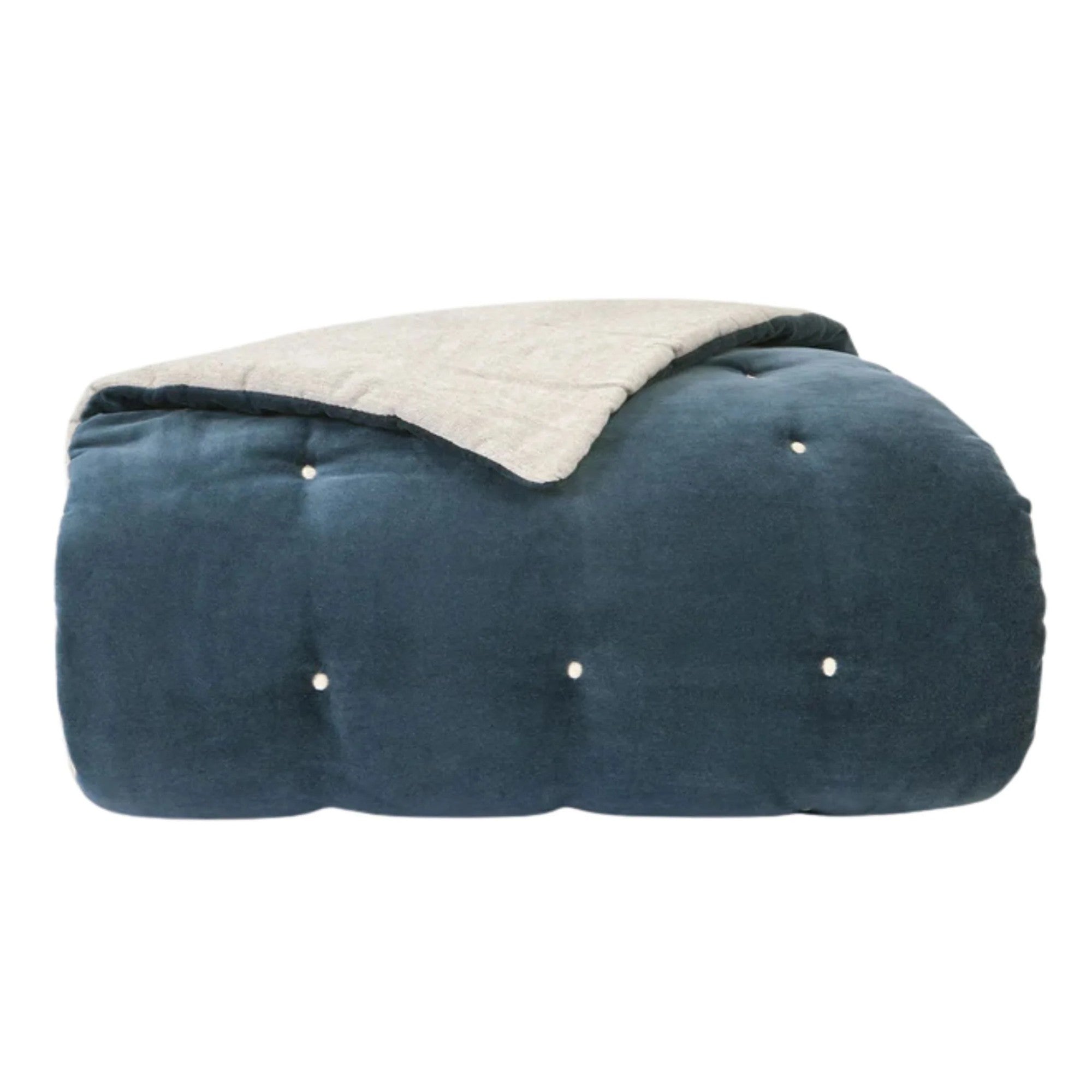 Jaipur Throw in Ink Blue