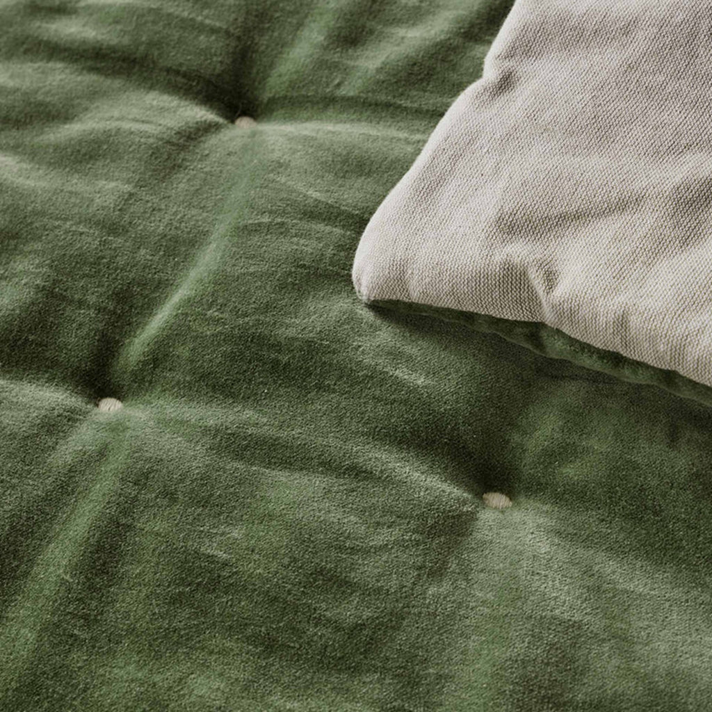 Christy "Jaipur" Throw in Olive