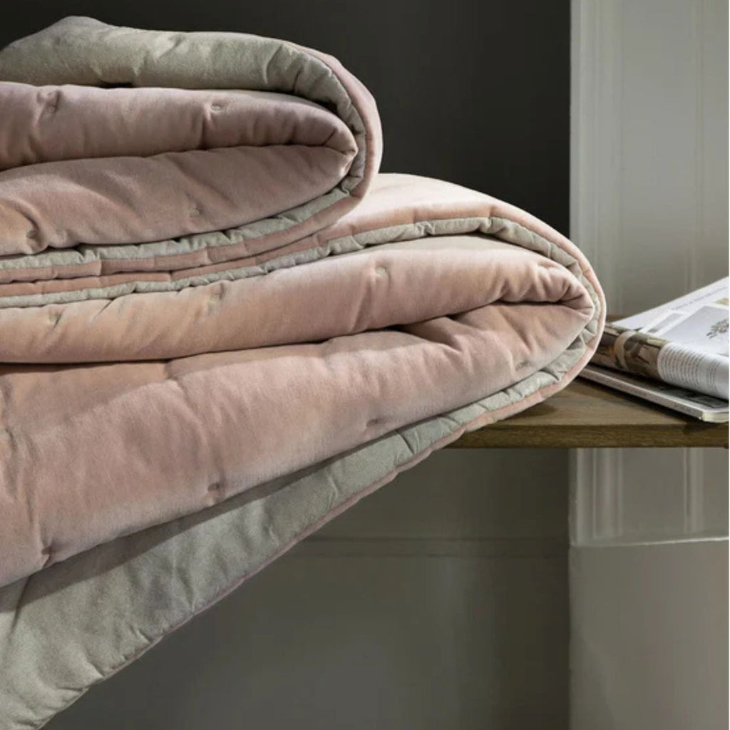Jaipur Throws in Dusky Pink
