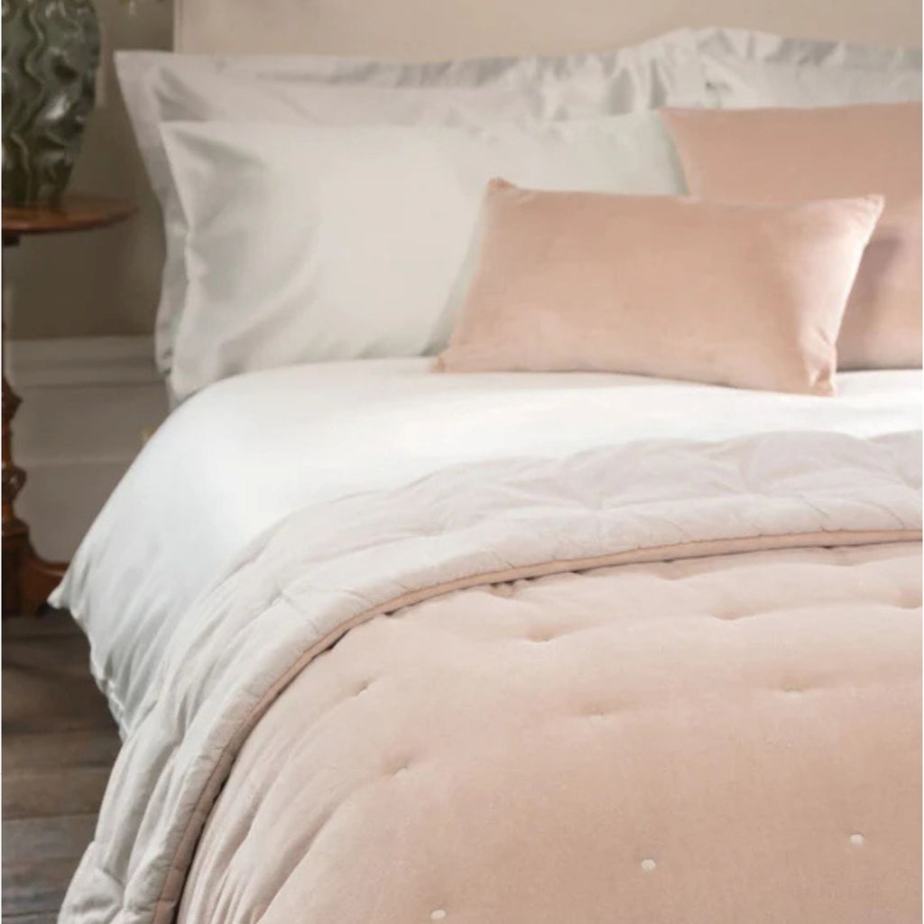 Jaipur Throws in Dusky Pink