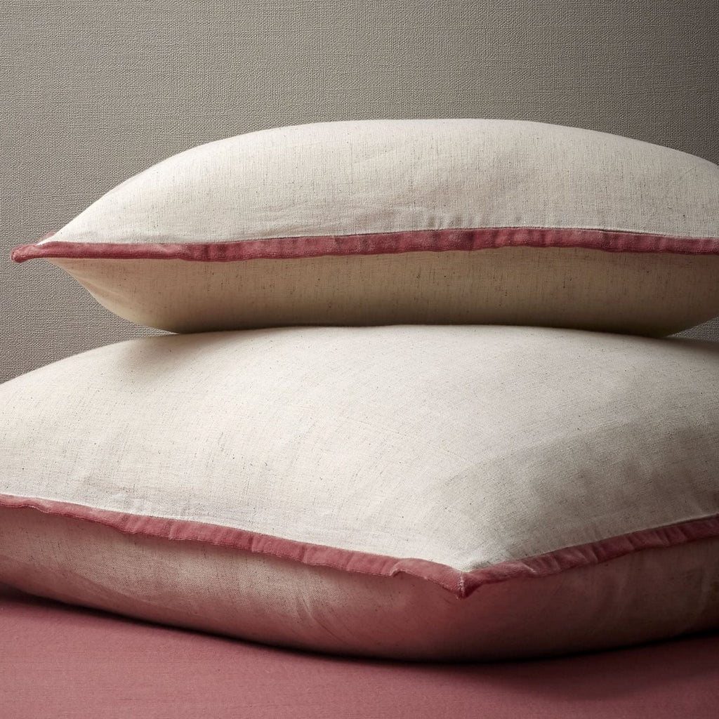 Jaipur Trim Cushions in Garnet