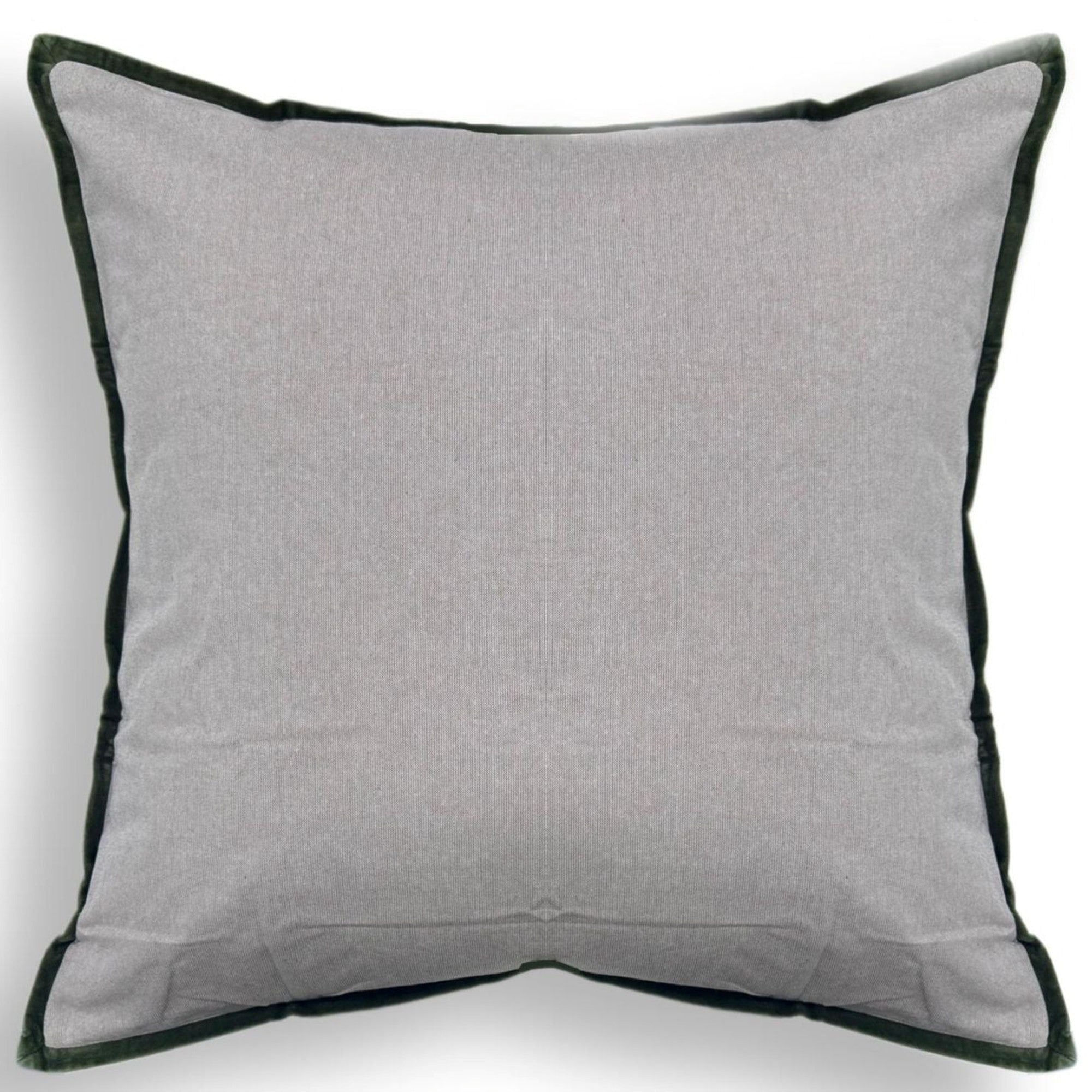Jaipur Trim Cushion in Olive