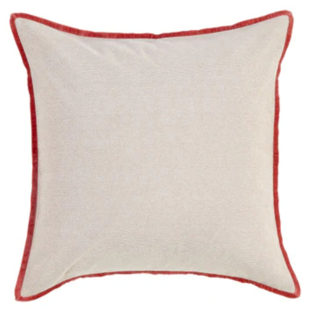 Jaipur Trim Cushions in Garnet