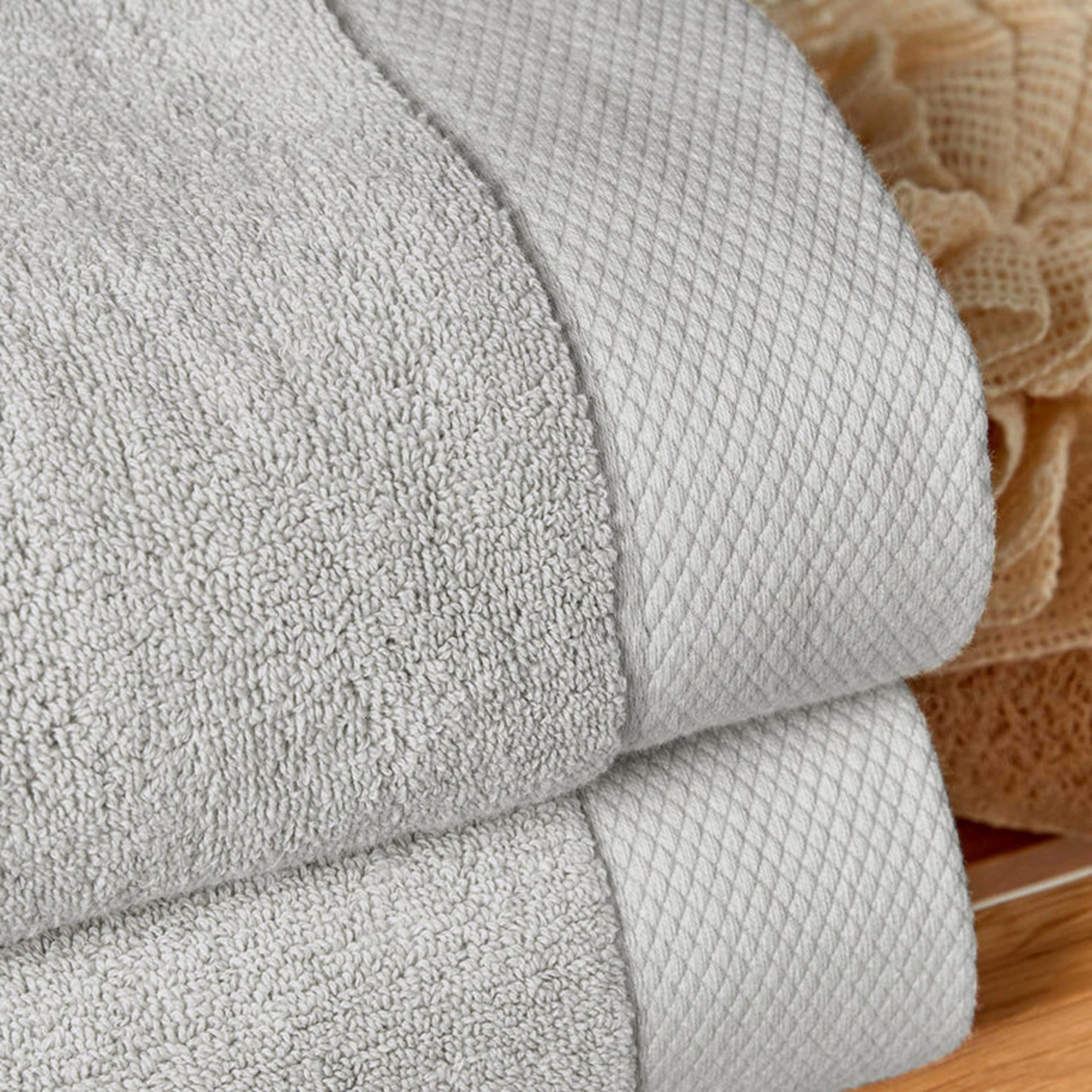 Luxe Bath Towels in French Grey