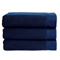 Christy "Luxe" Bath Towels Collection in Navy Blue
