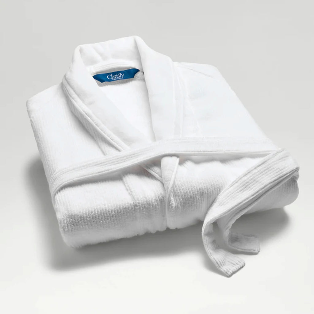 Luxury Egyptian Bath Robe in White