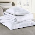Metropolitan Throws, Shams and Cushion in White